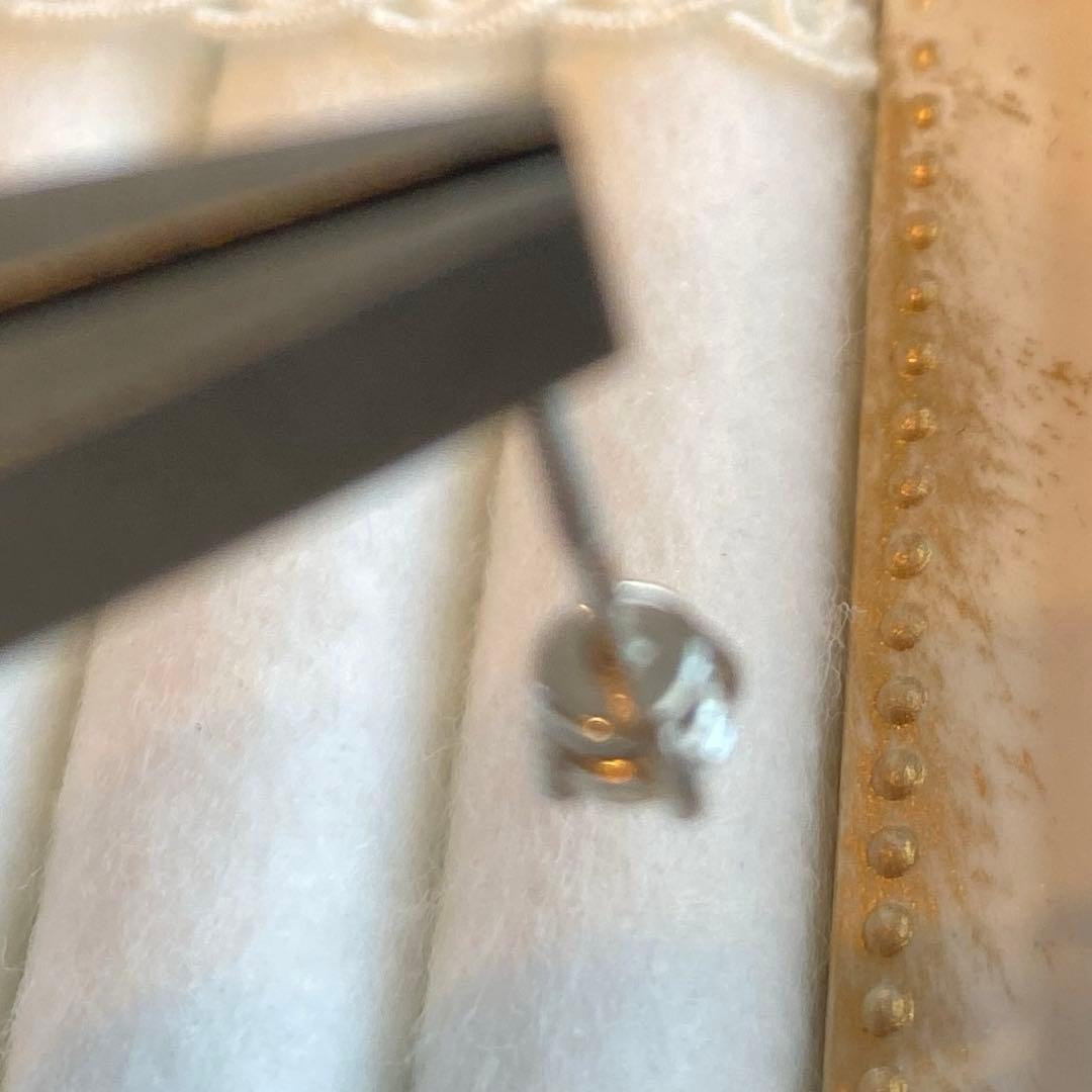 即日発送！確実正規品刻印入り鑑定済みティファニー プラチナ ダイヤモンドピアス