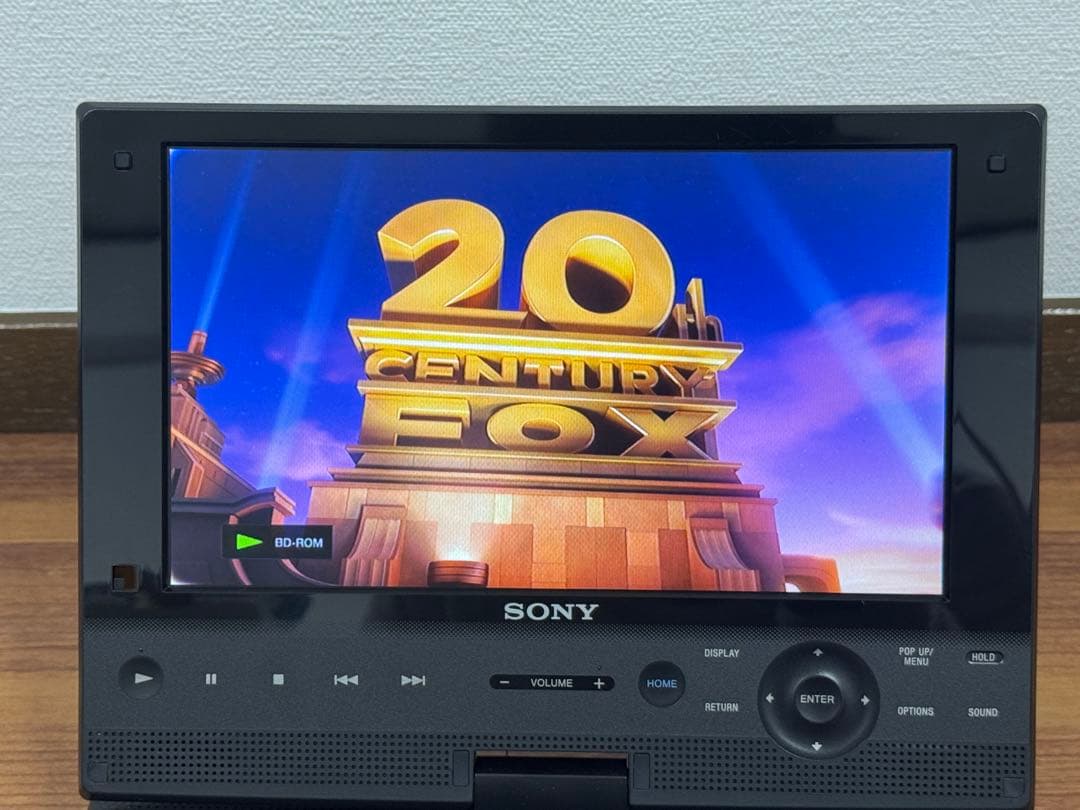 SONY ソニー ポータブルBDプレーヤー BDP-SX910