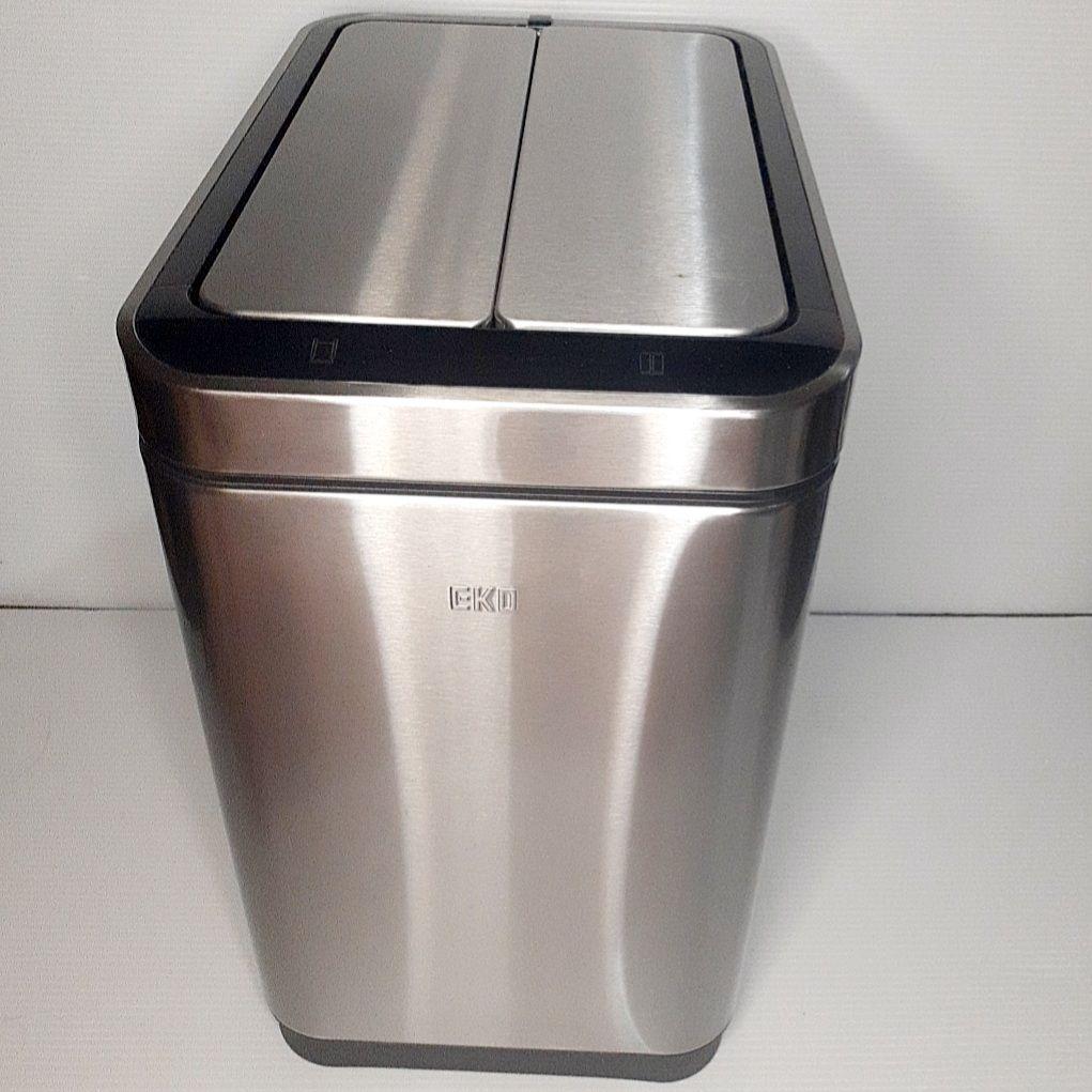 EKOゴミ箱 自動開閉 デラックスファントム シルバー　EK9287MT-20L