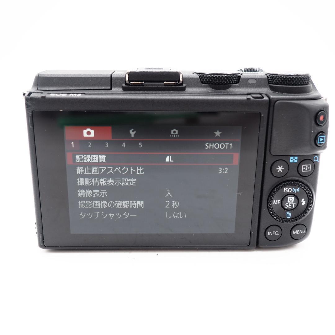 CANON EOS M3 レンズキット ブラック