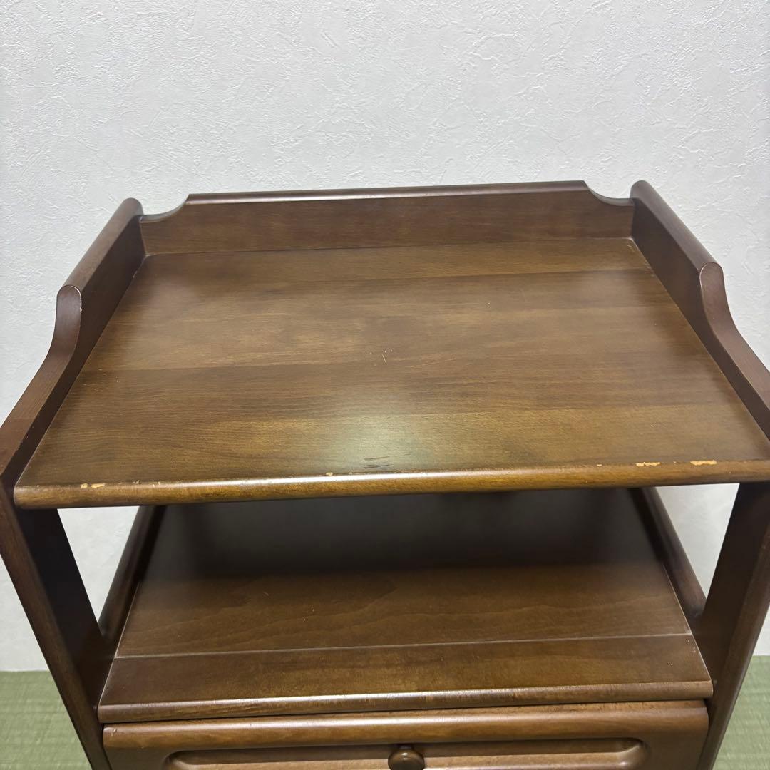 カリモク　karimoku 電話台　コンセント付　キャビネット　サイドボード