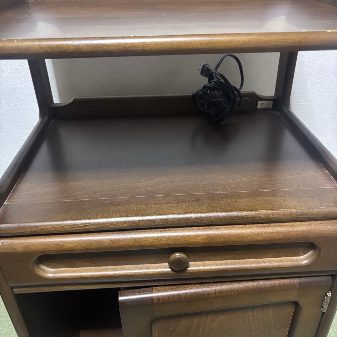 カリモク　karimoku 電話台　コンセント付　キャビネット　サイドボード