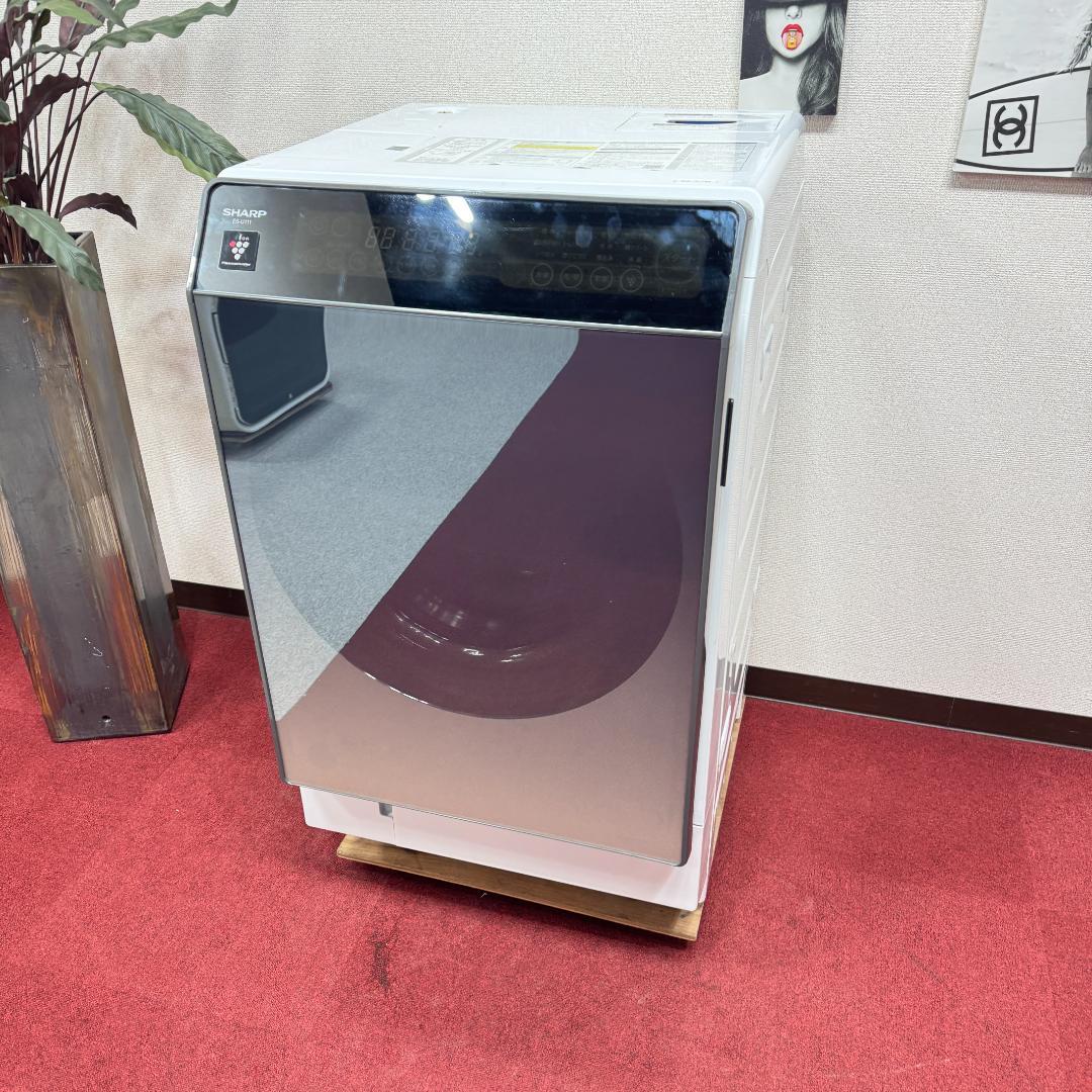 東京23区送料無料　シャープドラム洗濯乾燥機型11/6㎏　2018年製　洗浄済み