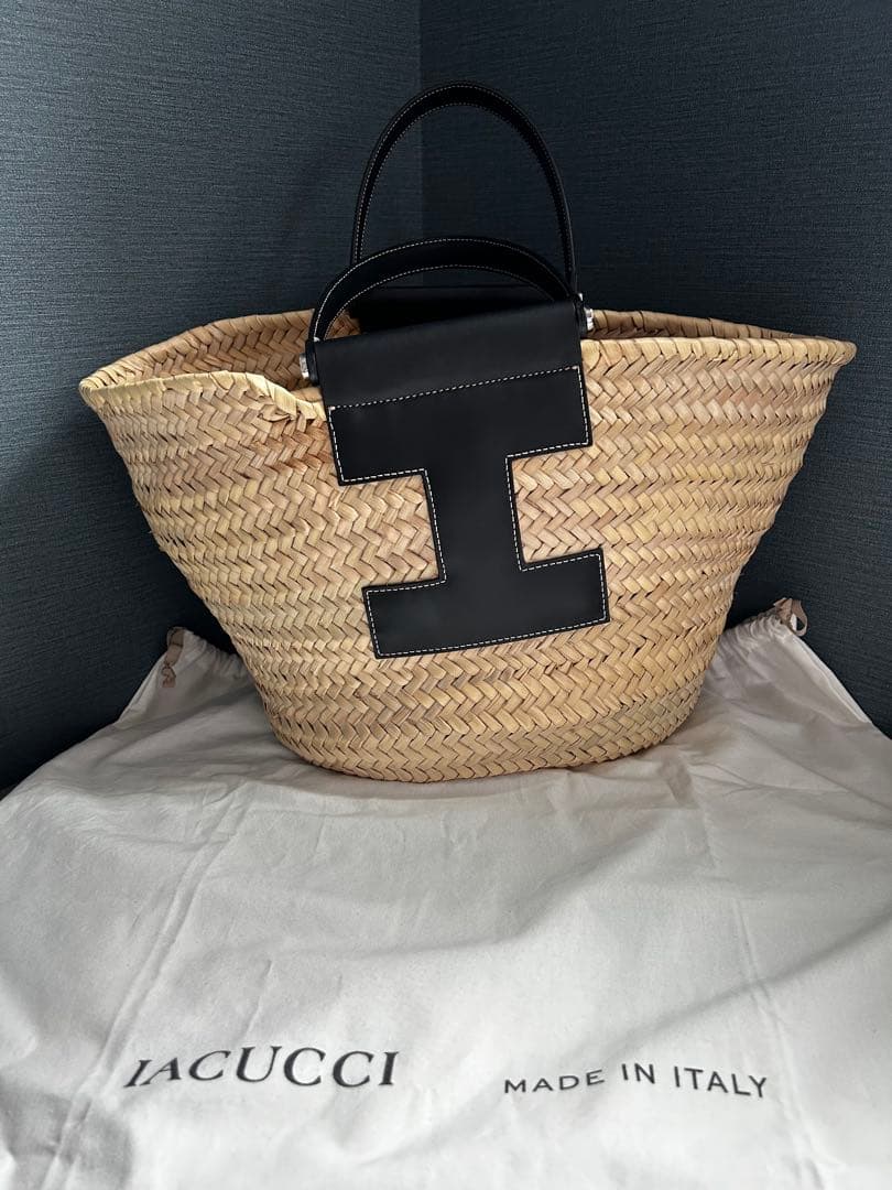 イアクッチ　かごバッグ　大きめサイズ　リビエラ