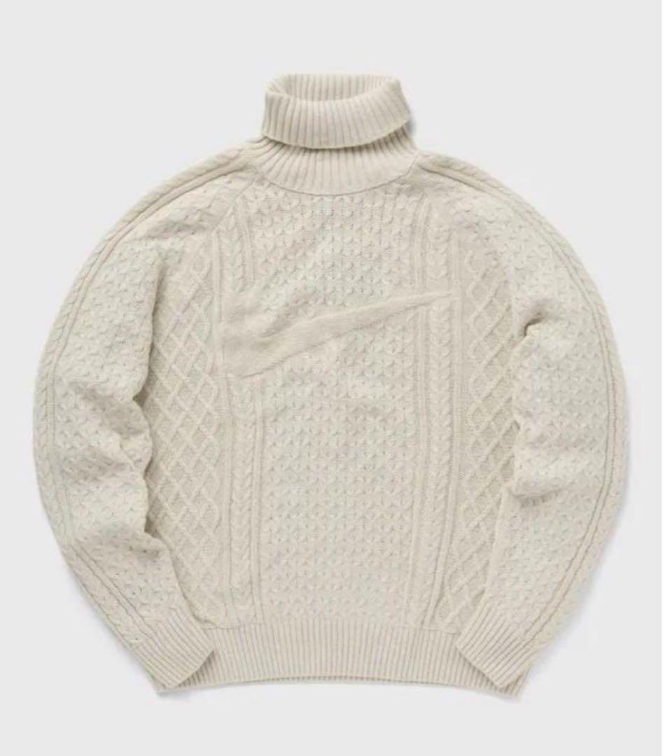 希少サイズ　2XL ナイキ ケーブルニット　タートルネックセータ　※木村拓哉着用