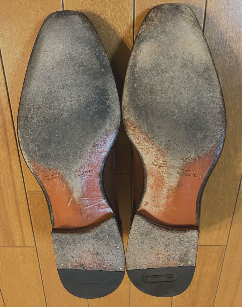 お値引き. 美品⭐サントーニ　ローファー　ブラウン　サイズ7