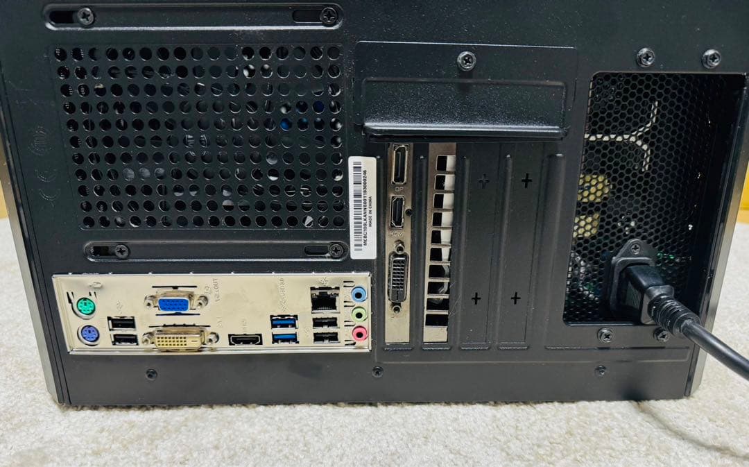 自作デスクトップPC Win 11 SSD Office 2021付き