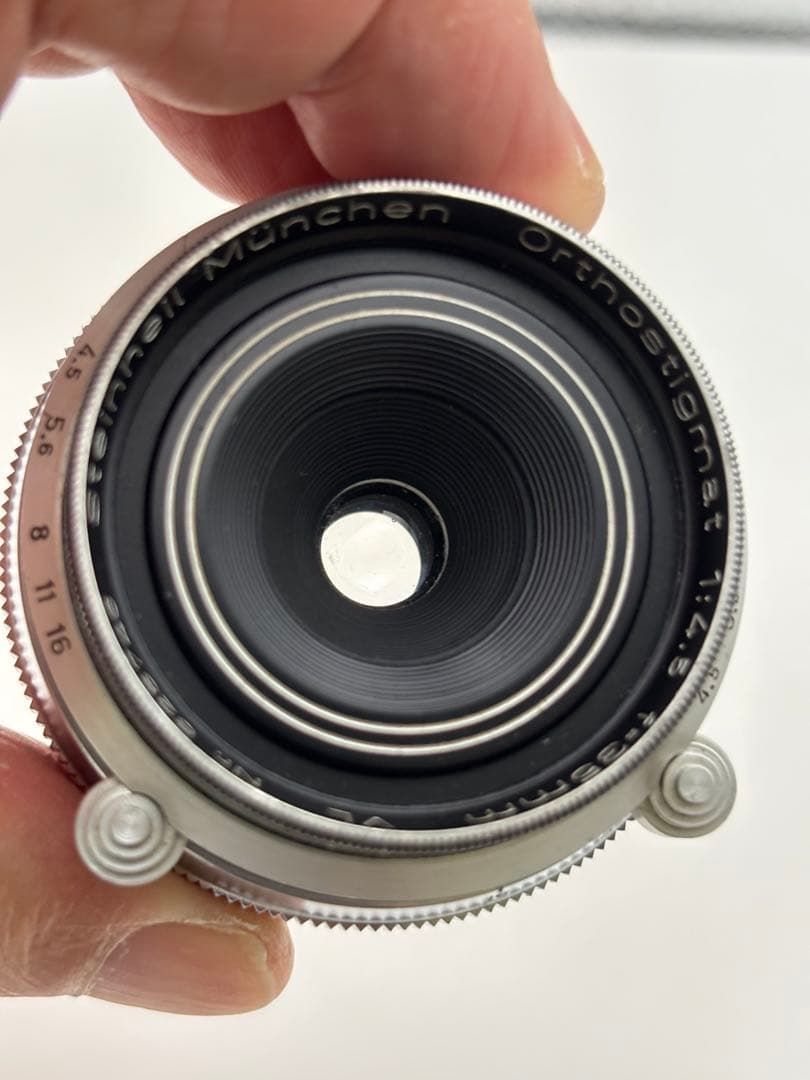 難あり　Steinheil Orthostigmat 35mmf4.5 L39