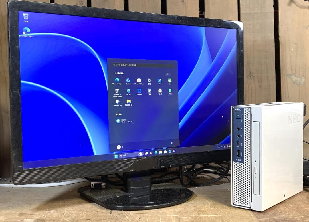 NEC 超小型/SSD/Win11 Pro 25H2/MKL31C-4 良品美品
