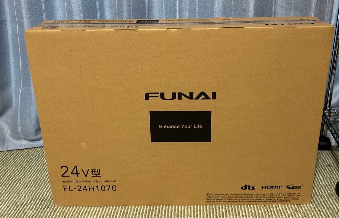 愛　FUNAI フナイ 24型 液晶テレビ FL-24H1070