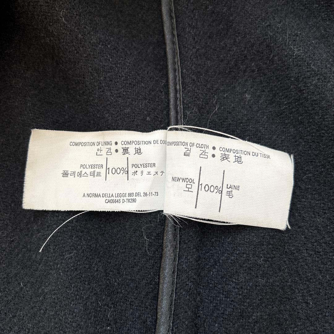 GLOVERALL ダッフルコート ダークグレー　ヘリンボーン　サイズUK46