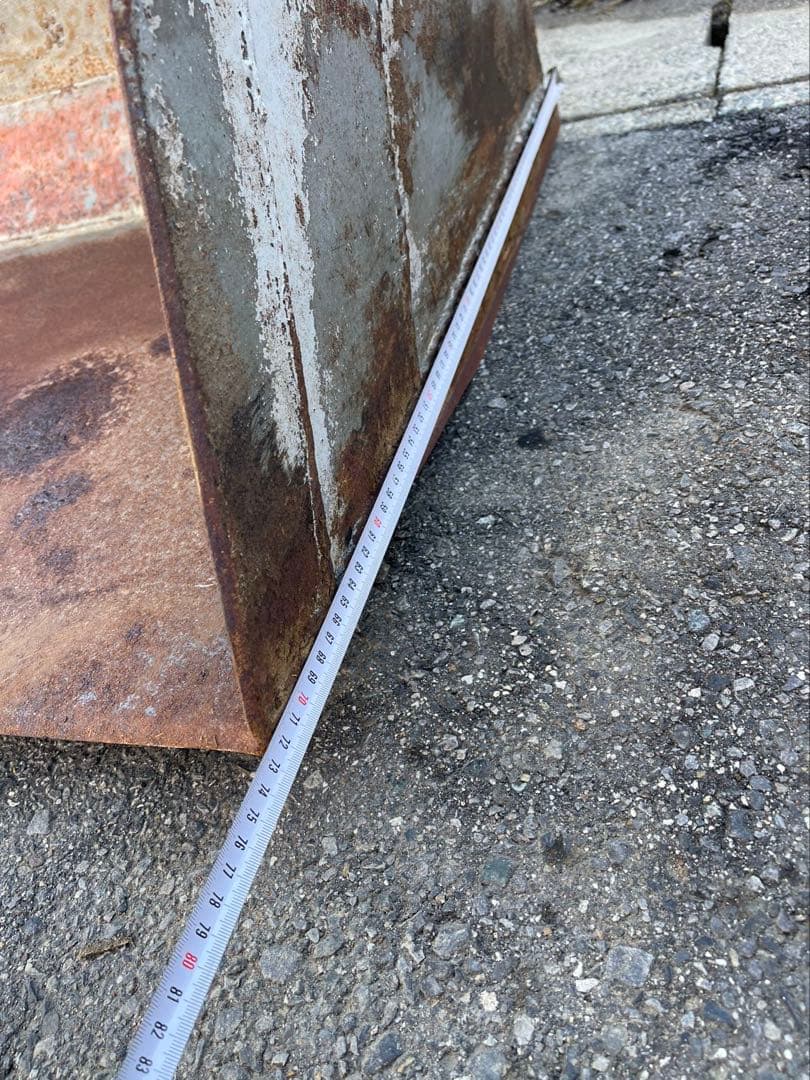 大型金属製除雪用ブレード