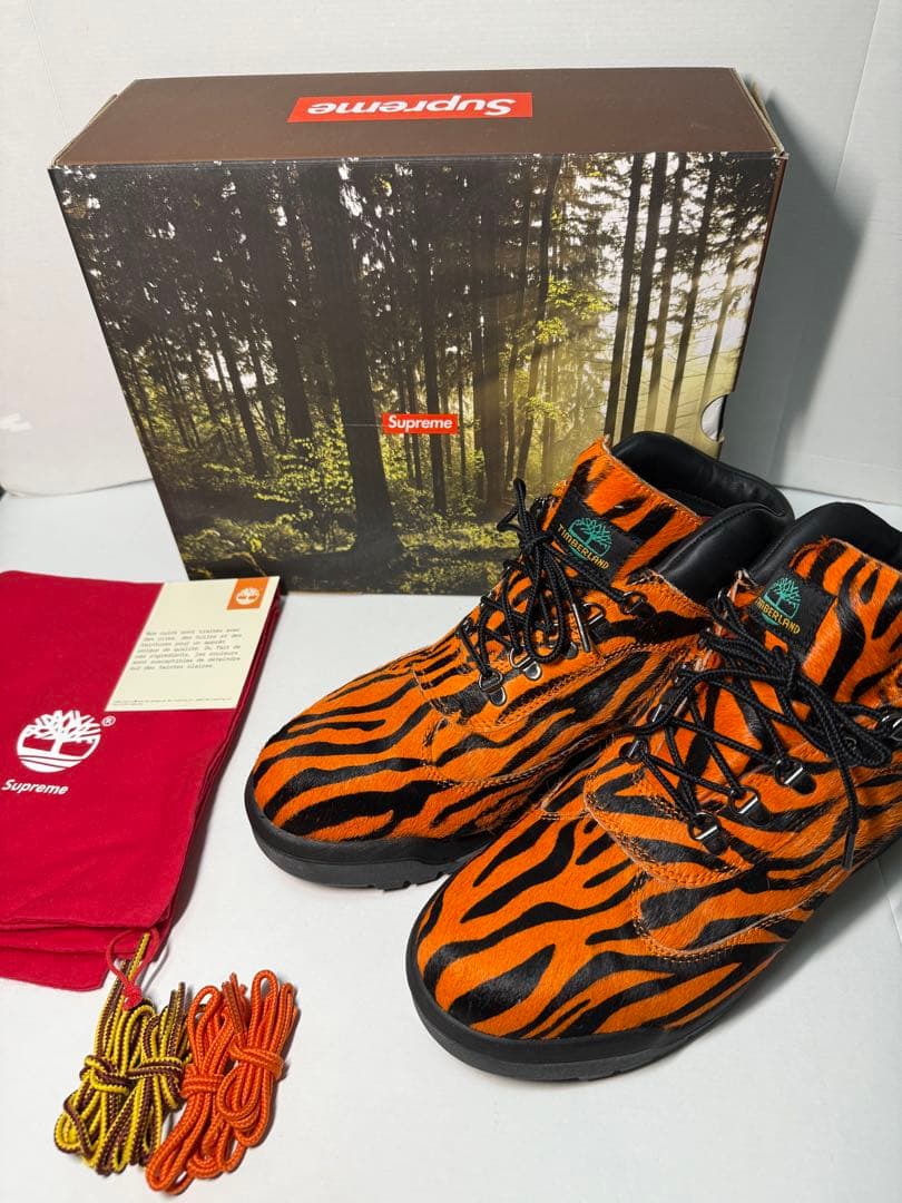 靴 Supreme x Timberland Field Boots 26cm