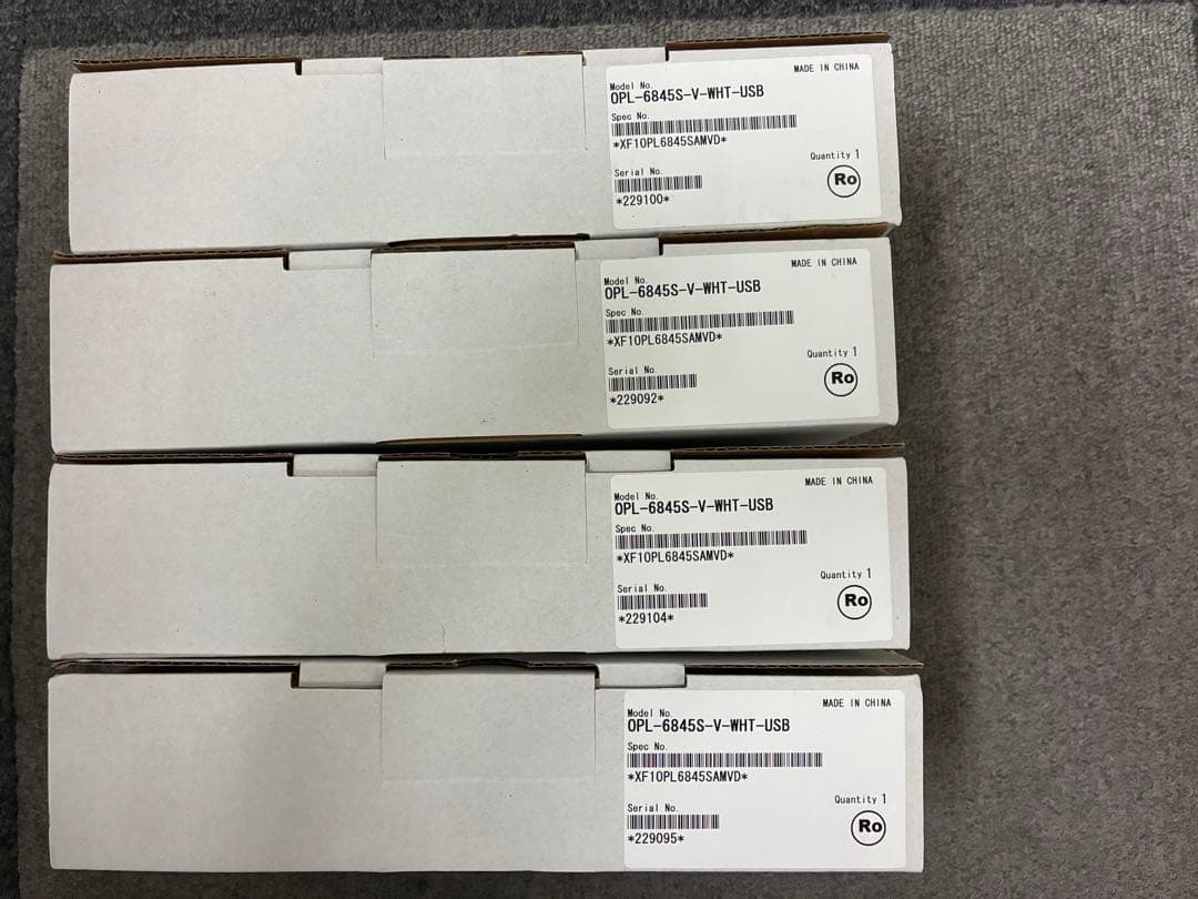 【新品未使用】OPL-6845S-USB バーコードリーダー4個セット