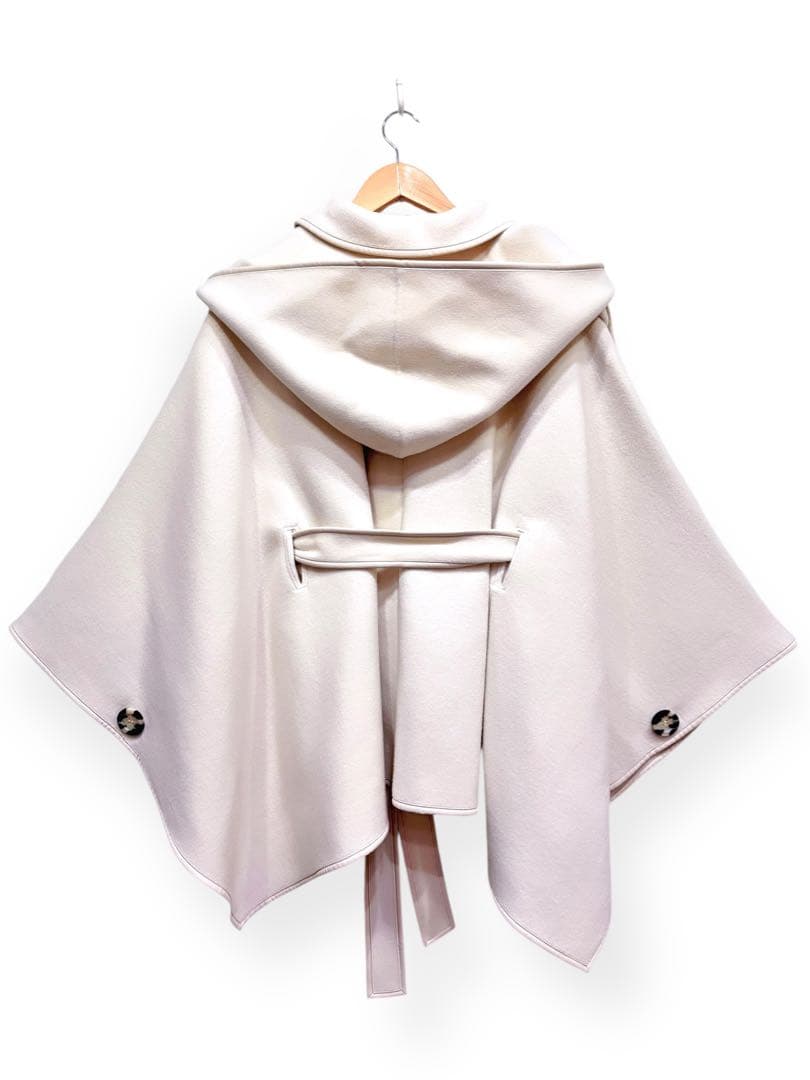 snidel×sweet×新木優子コラボ ポンチョコート アイボリー