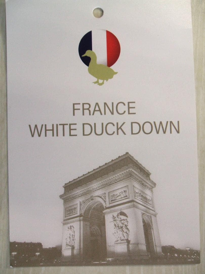 限定新品＊四つ星＊フランス増量１，３キロ＊綿１００％羽毛布団（シングル・Ｐ）