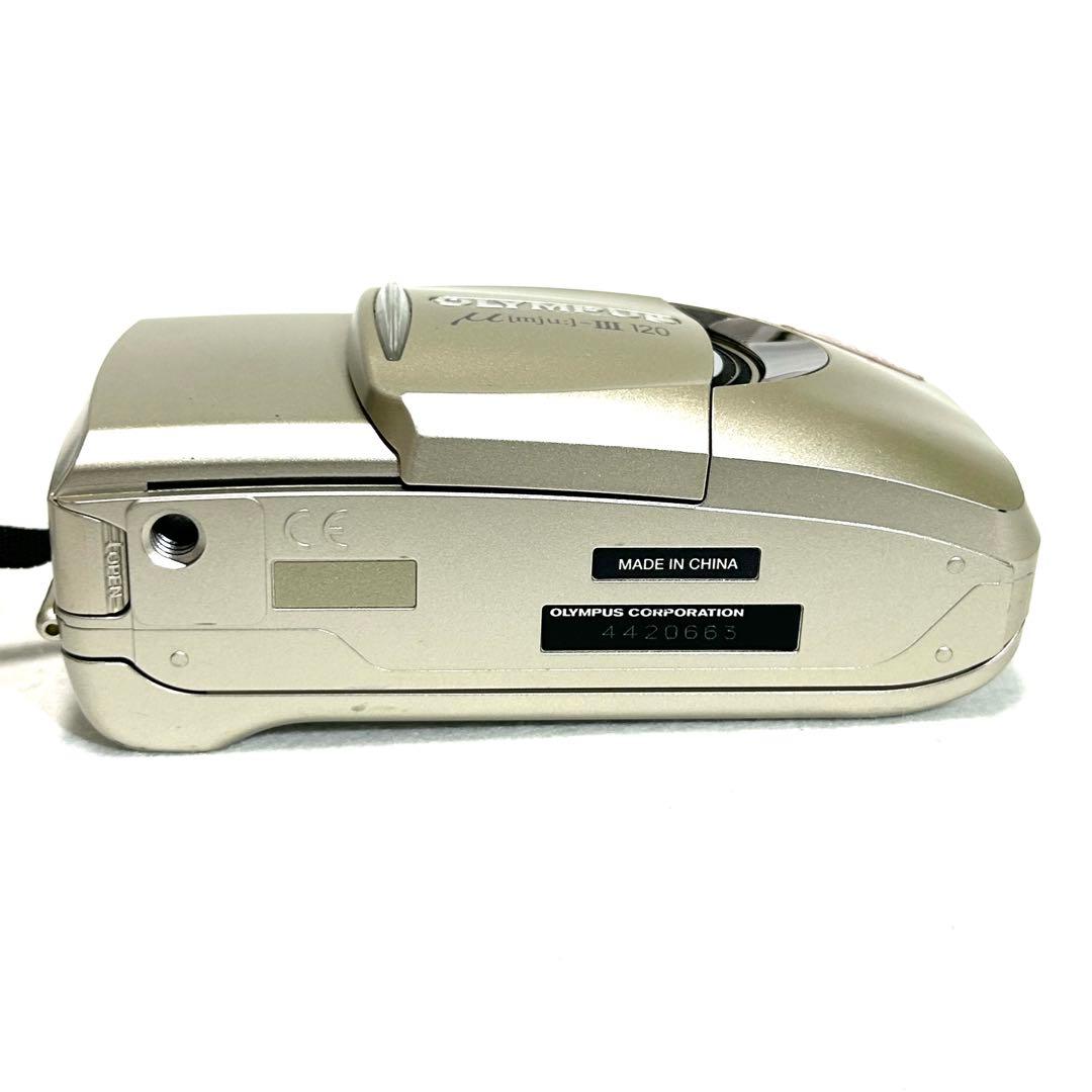 【完動美品】Y-688 OLYMPUS μ【mju:】Ⅲ 120