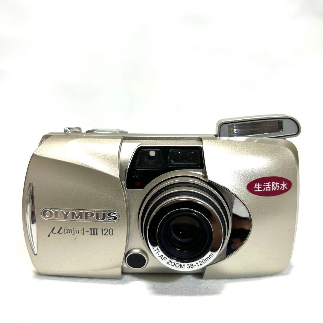 【完動美品】Y-688 OLYMPUS μ【mju:】Ⅲ 120