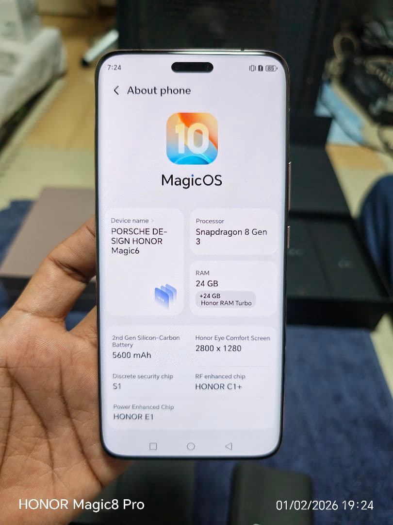 HONOR Magic 6 RSR グローバル版