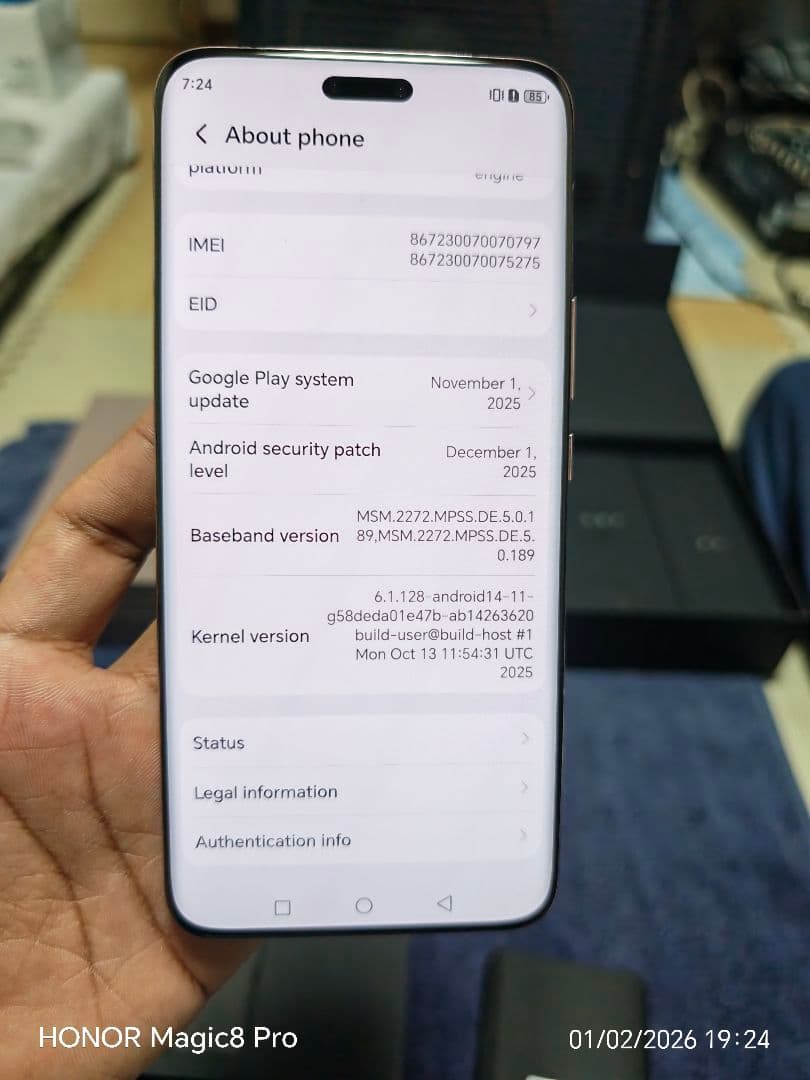 HONOR Magic 6 RSR グローバル版