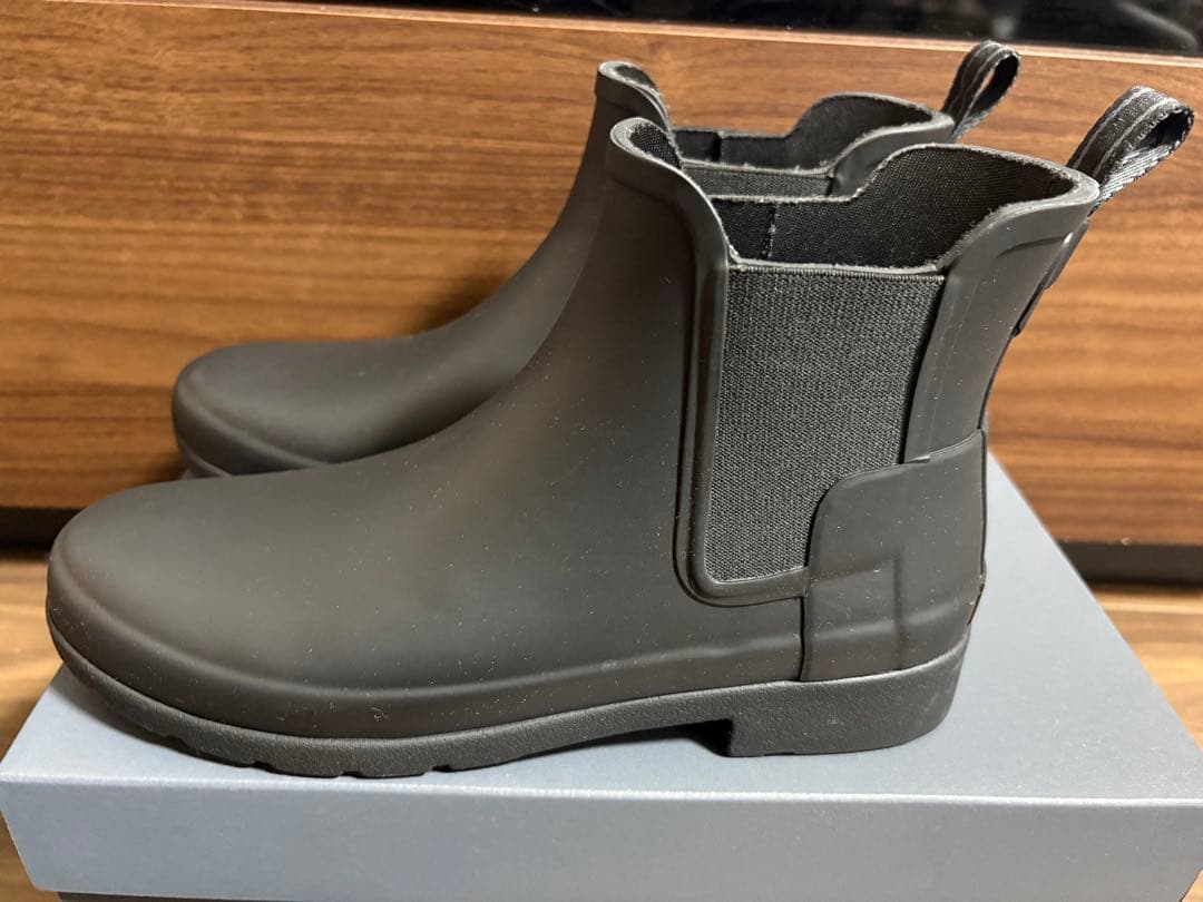 HUNTER レディース オリジナル リファインド チェルシーブーツ 24cm