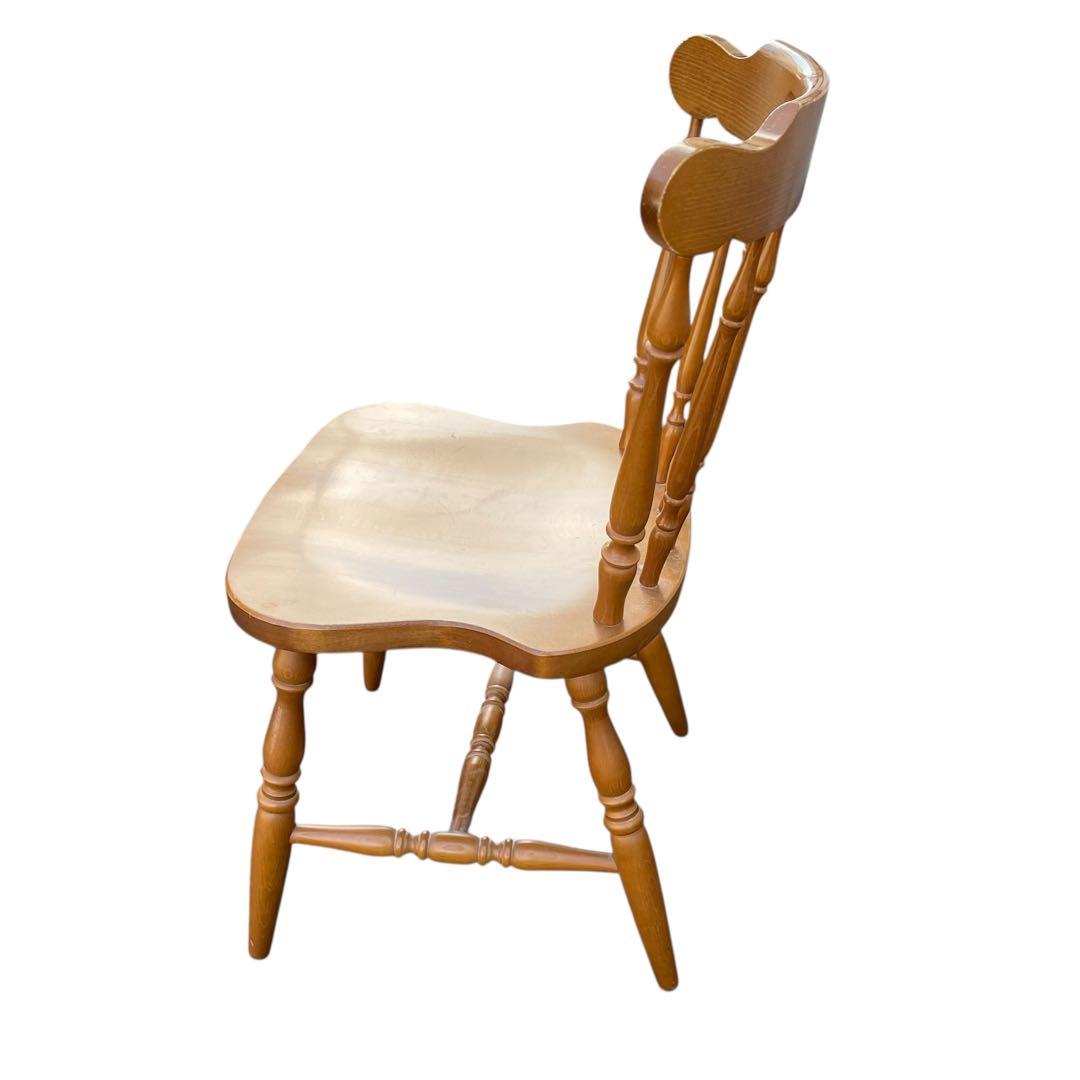 ダイニングチェア 飛騨産業 キツツキ マーク イス チェア アンティーク