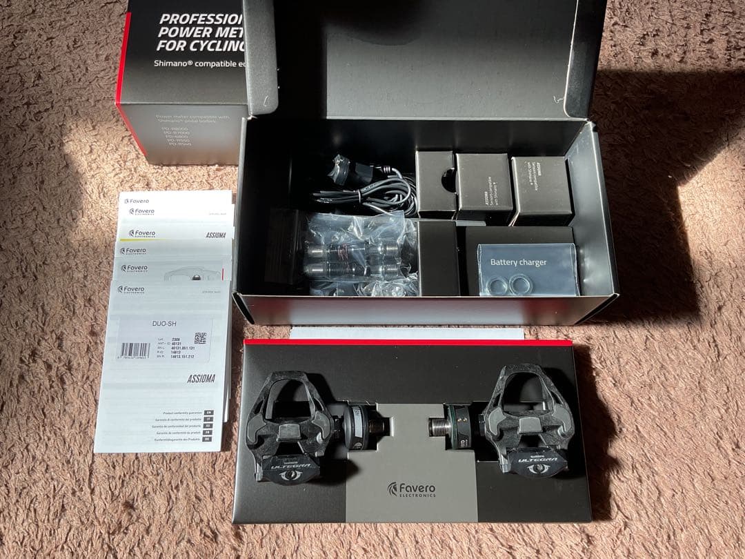 【美品】 ファベロ アシオマ assioma duo - shi シマノ