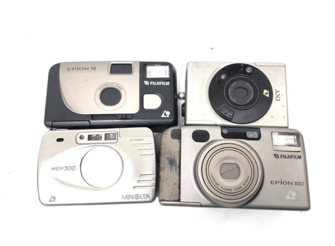 コンパクトフィルムカメラセット シルバー