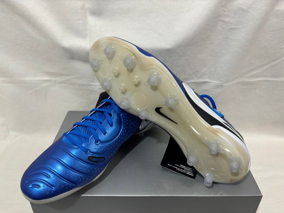 シューズ nike legend 10 elite ag-pro 27.5 blue