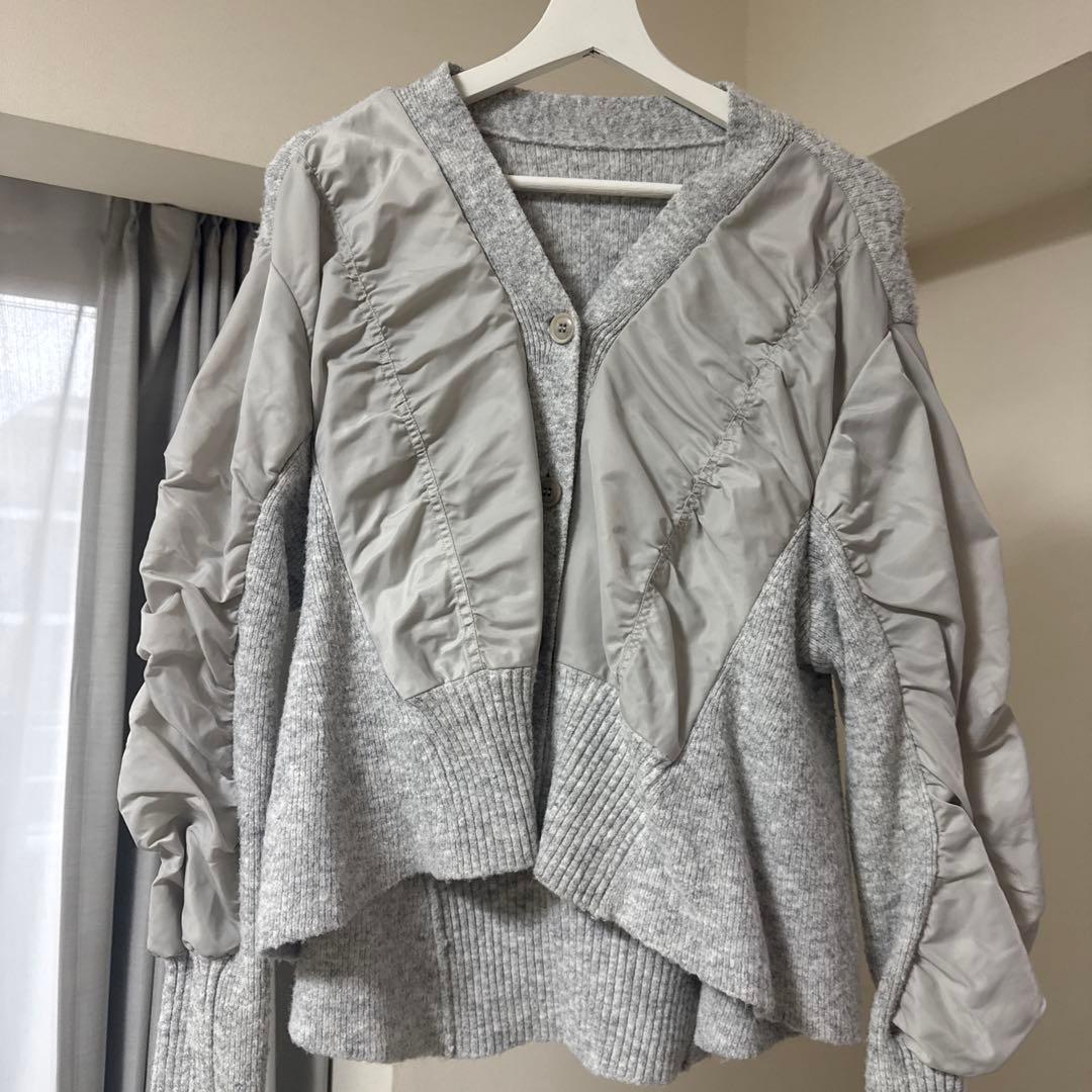 maison de Dolce. メゾンドドルチェ　ドッキングカーディガン