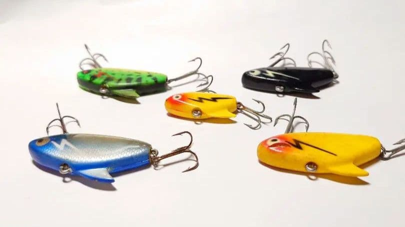 ヘドン　スーパーソニック　５個セット オールドルアー