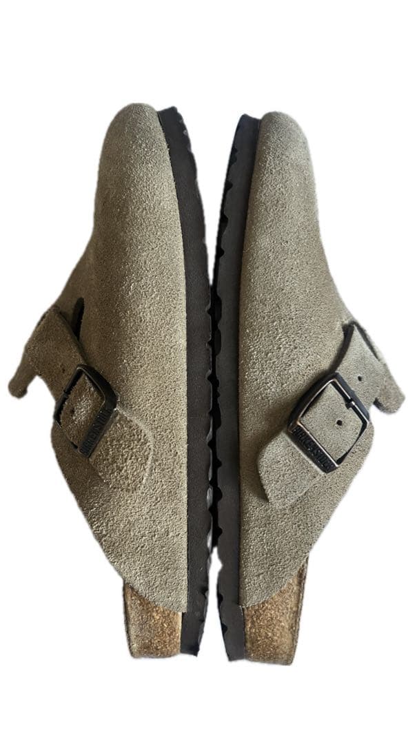 ビルケンシュトック ボストン 38 トープ ベージュ