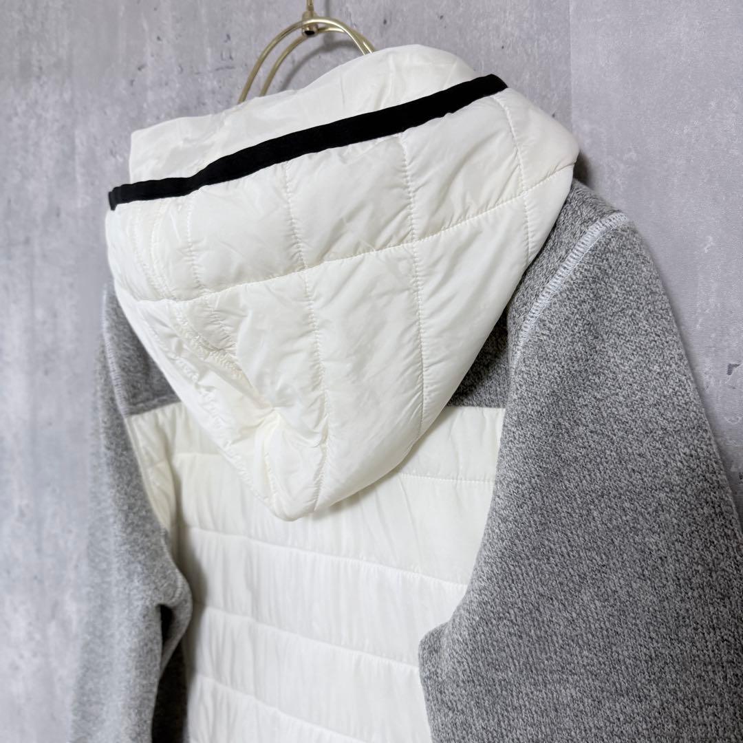 スーパーナチュラル メリノウール 中綿 スウェット上下 セットアップ グレー 黒