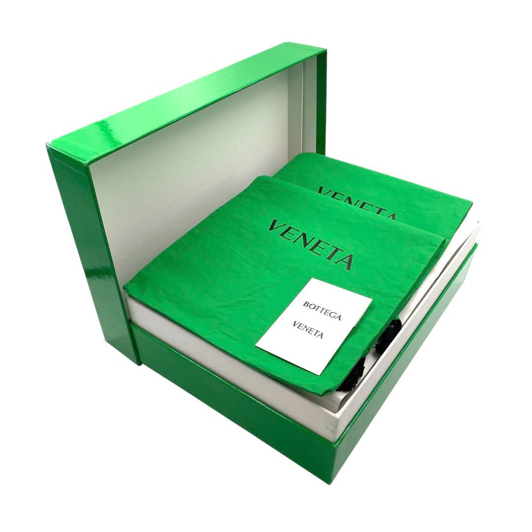 《未使用級》ボッテガヴェネタ デイジー スライダー サンダル スライド グリーン