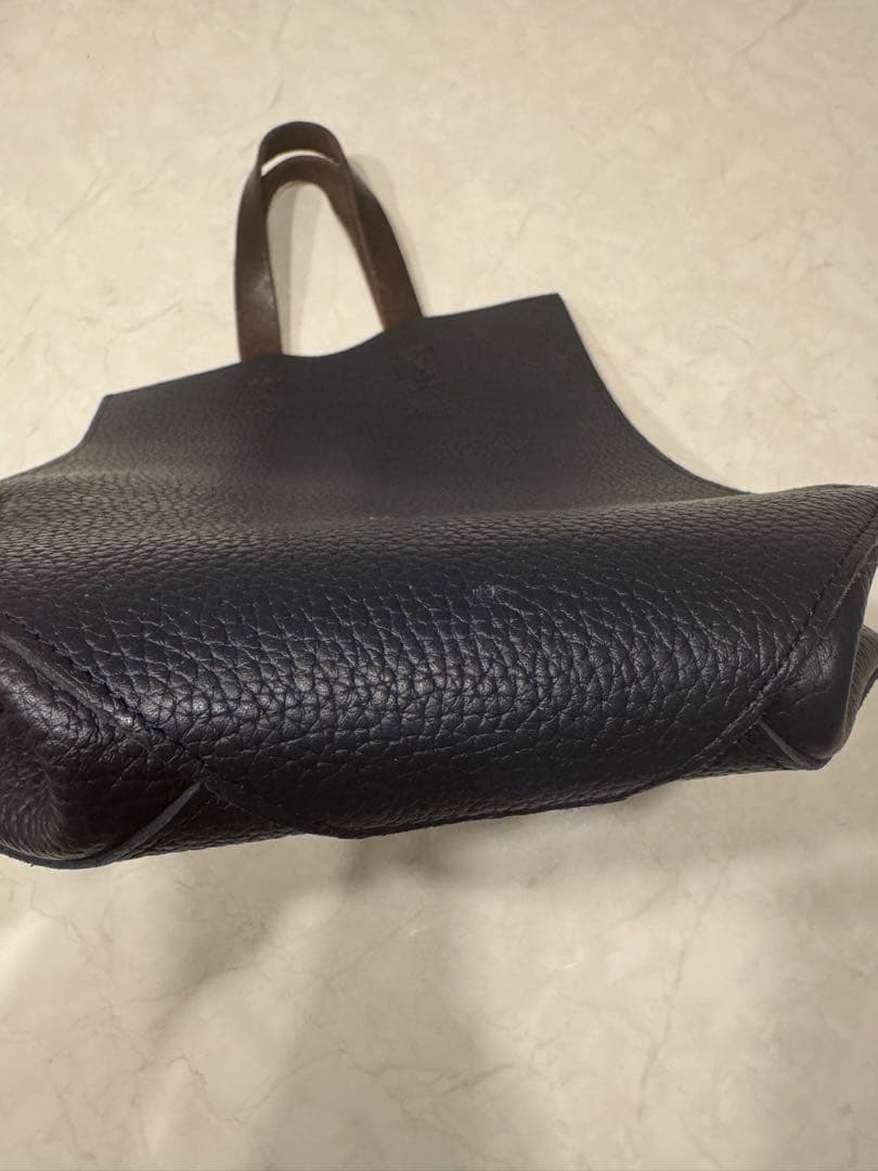 イケルHender Scheme paper bag small navy