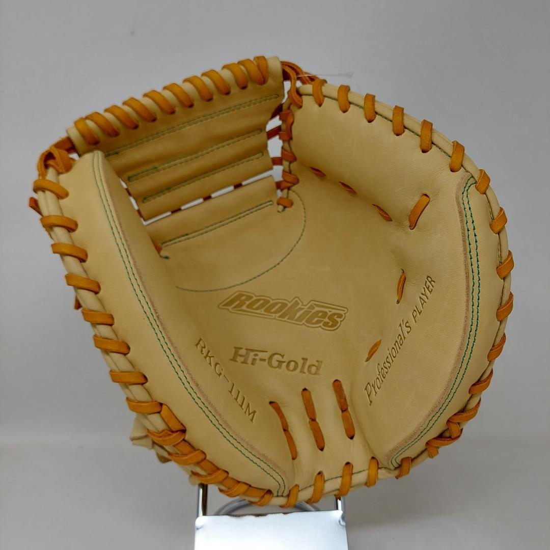 ハイゴールド 少年軟式用ミット RKG-111M キャメル 右投げ