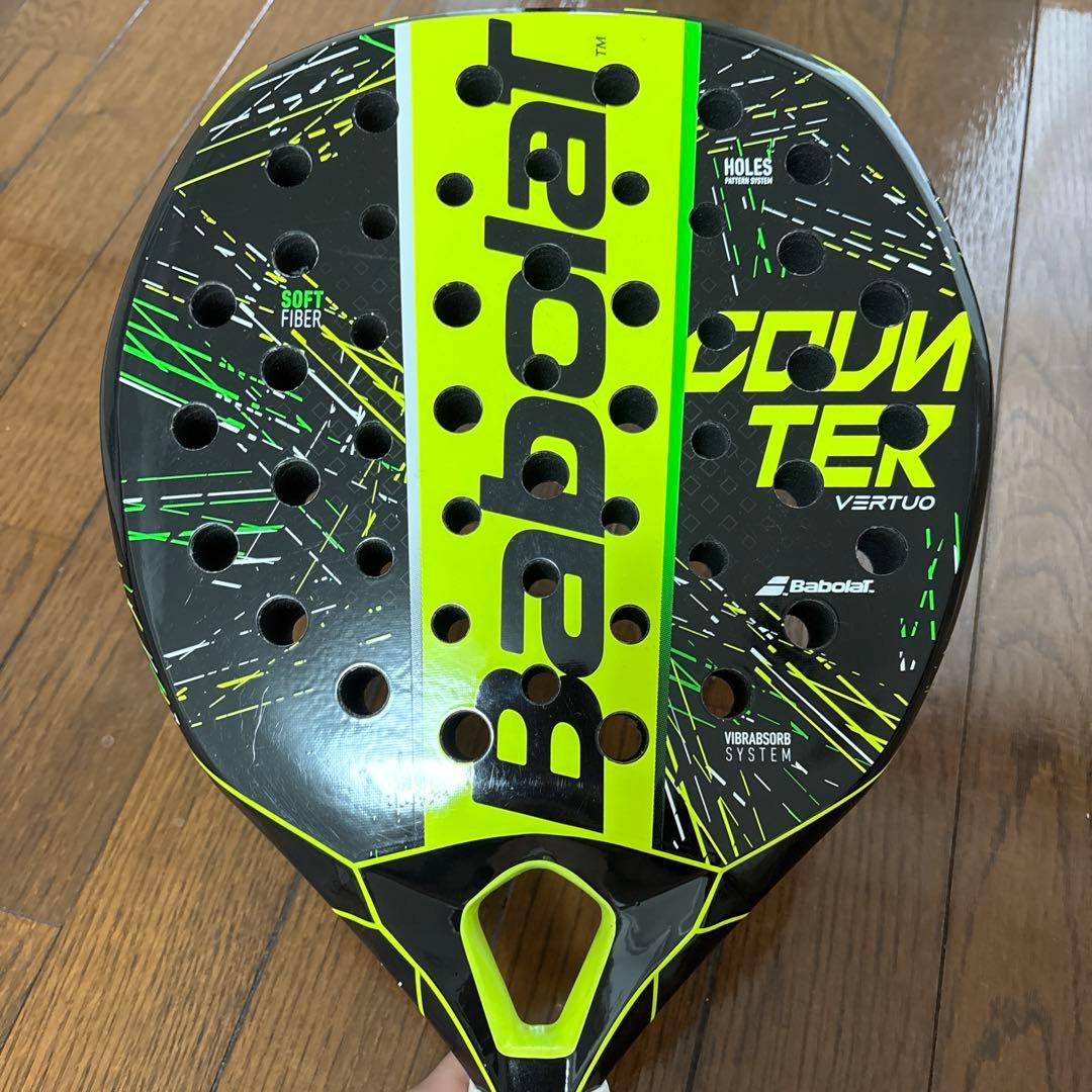 【美品】Babolat Counter Vertuoパドルテニスラケット