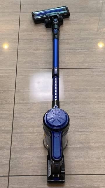 ２つの使い方 コードレス掃除機 大容量ダストカップ