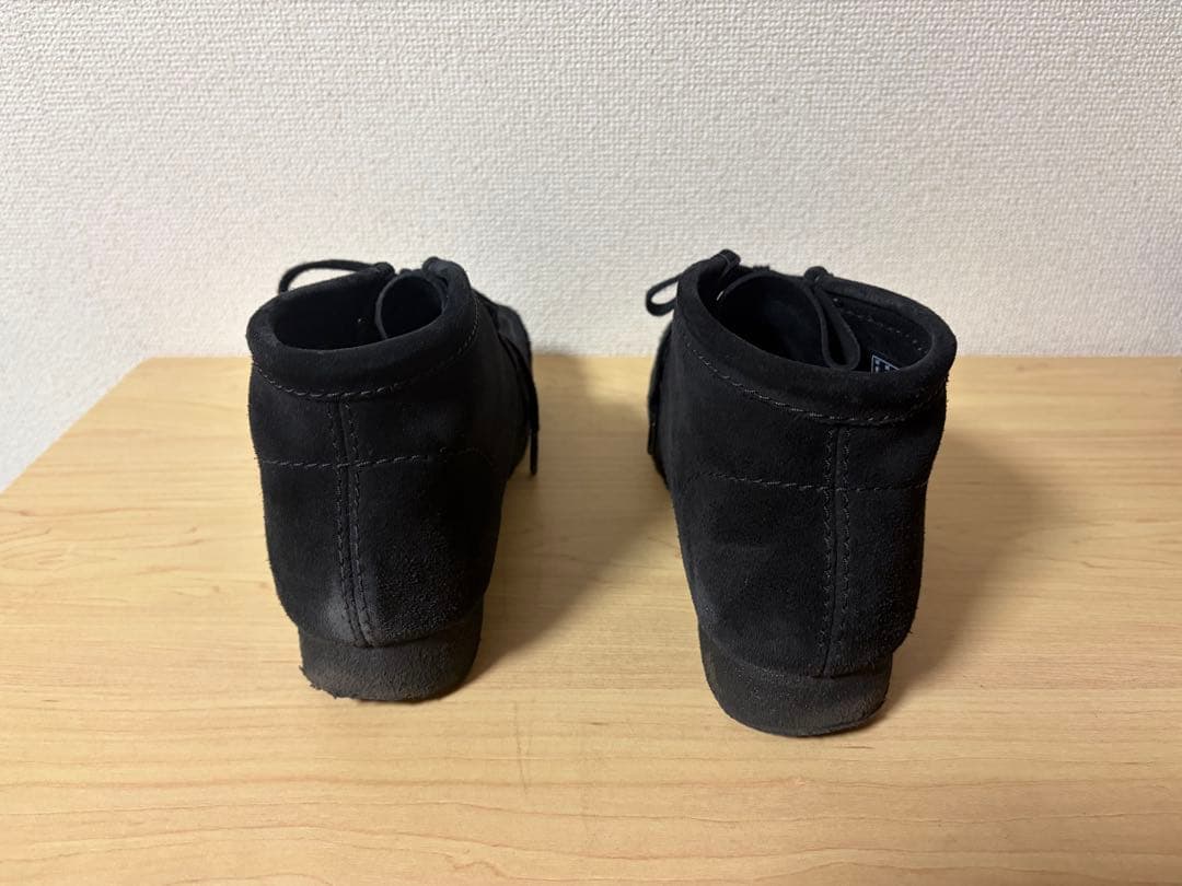 Clarks クラークス　ワラビーブーツ　黒　26.5