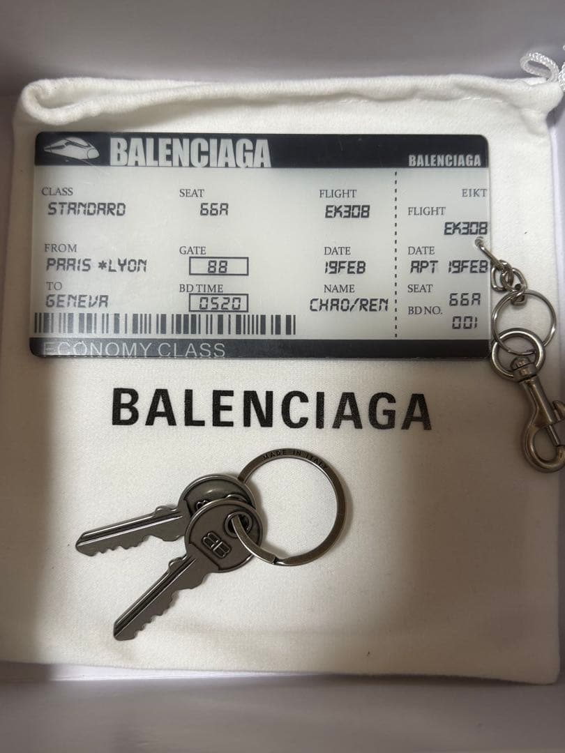 BALENCIAGA キーリング