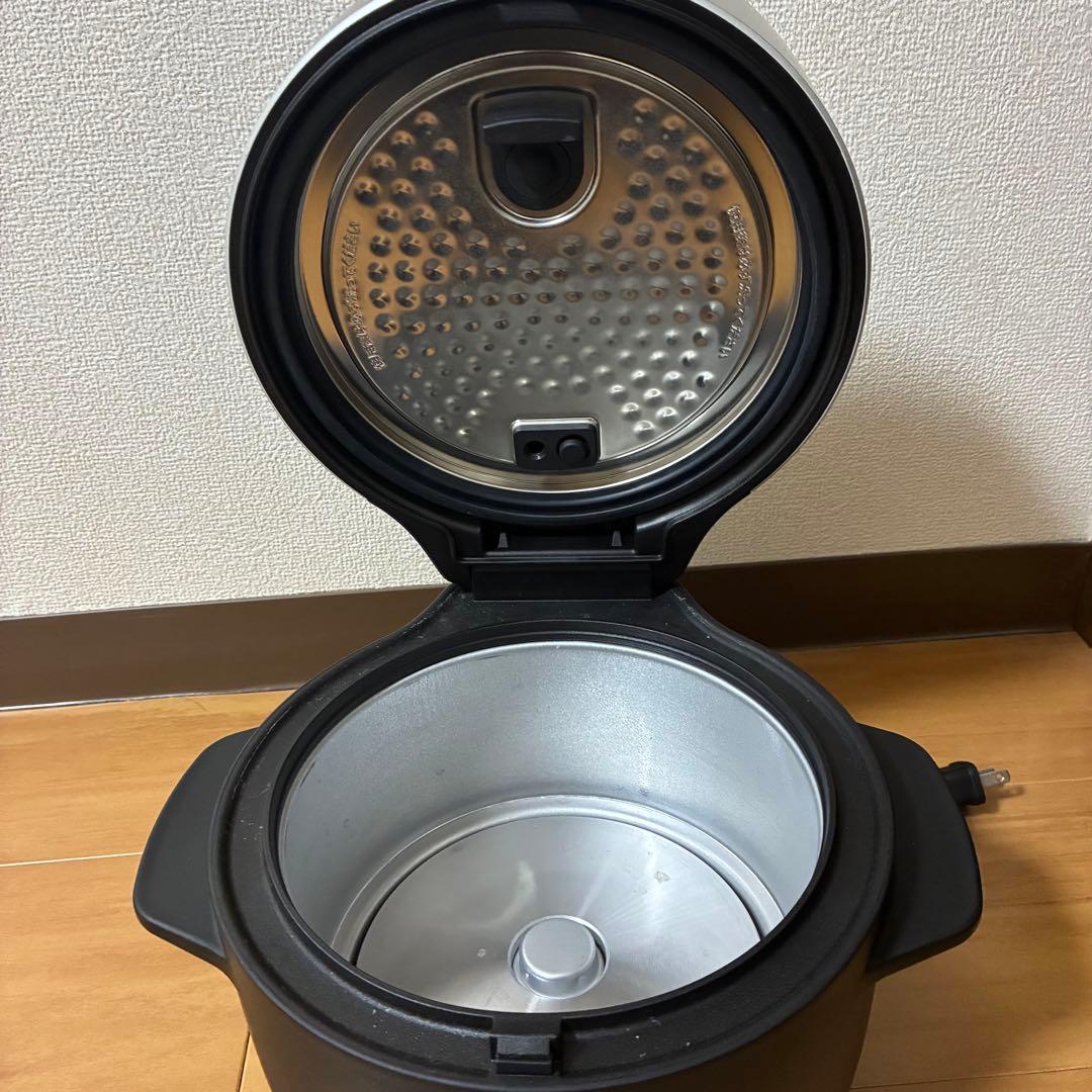 バルミューダ BALMUDA K03A-BK 炊飯器 黒 ブラック 3合