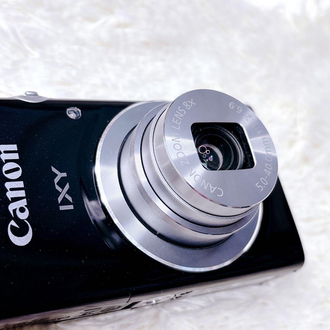 【美品】Canon IXY 120 ブラック オールドコンパクトデジタルカメラ