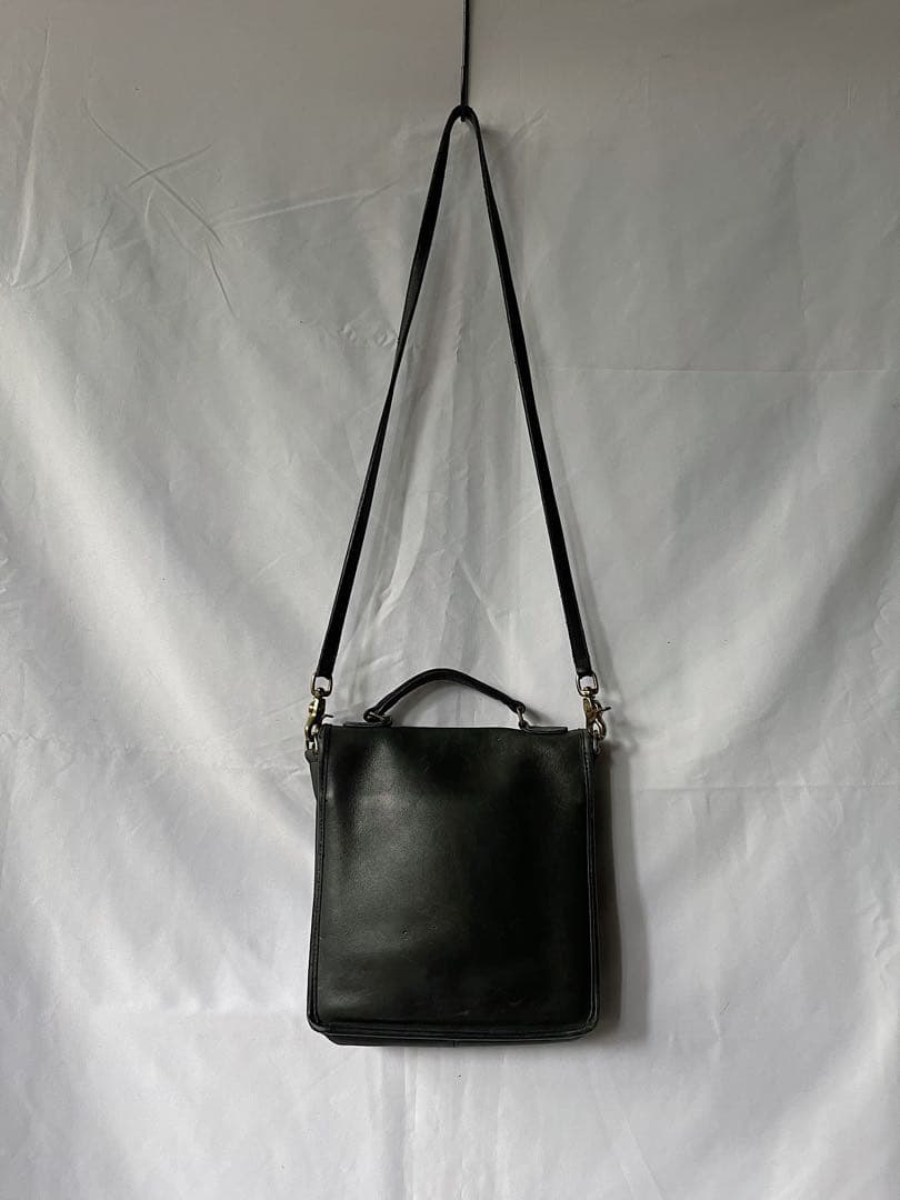 80s old COACH オールドコーチ ショルダーバッグ vintage 緑