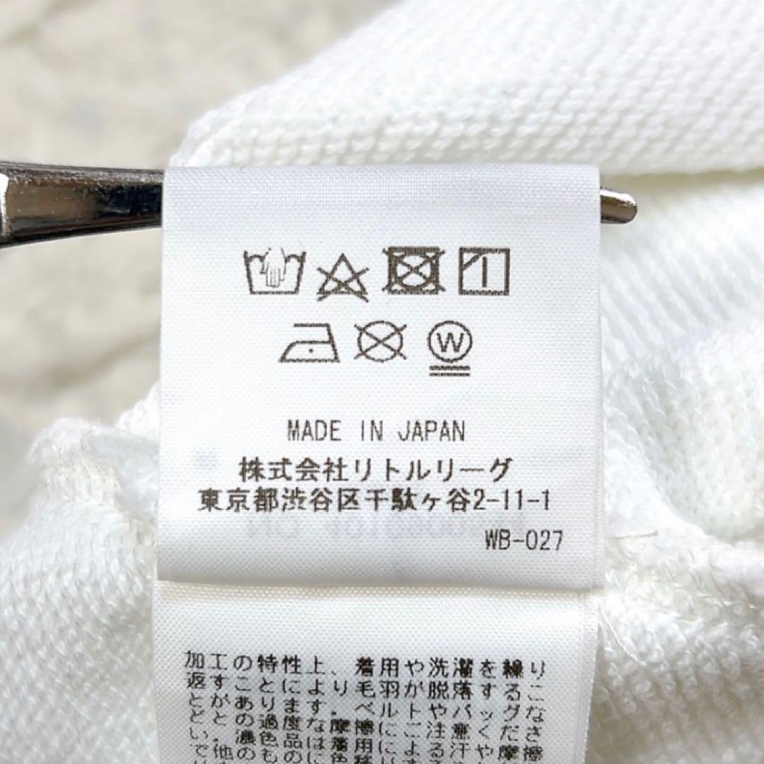 15周年記念 ロンハーマン クルーネック スウェット トレーナー S ホワイト