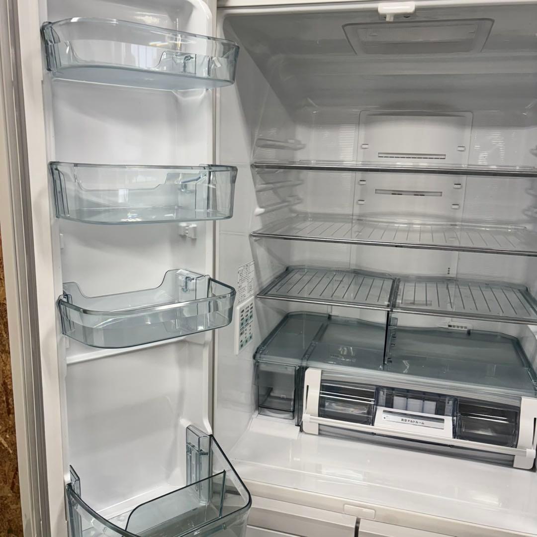 491 冷蔵庫　大型　6ドア　観音開き　極美品 400L強　ガラストップ　大人気
