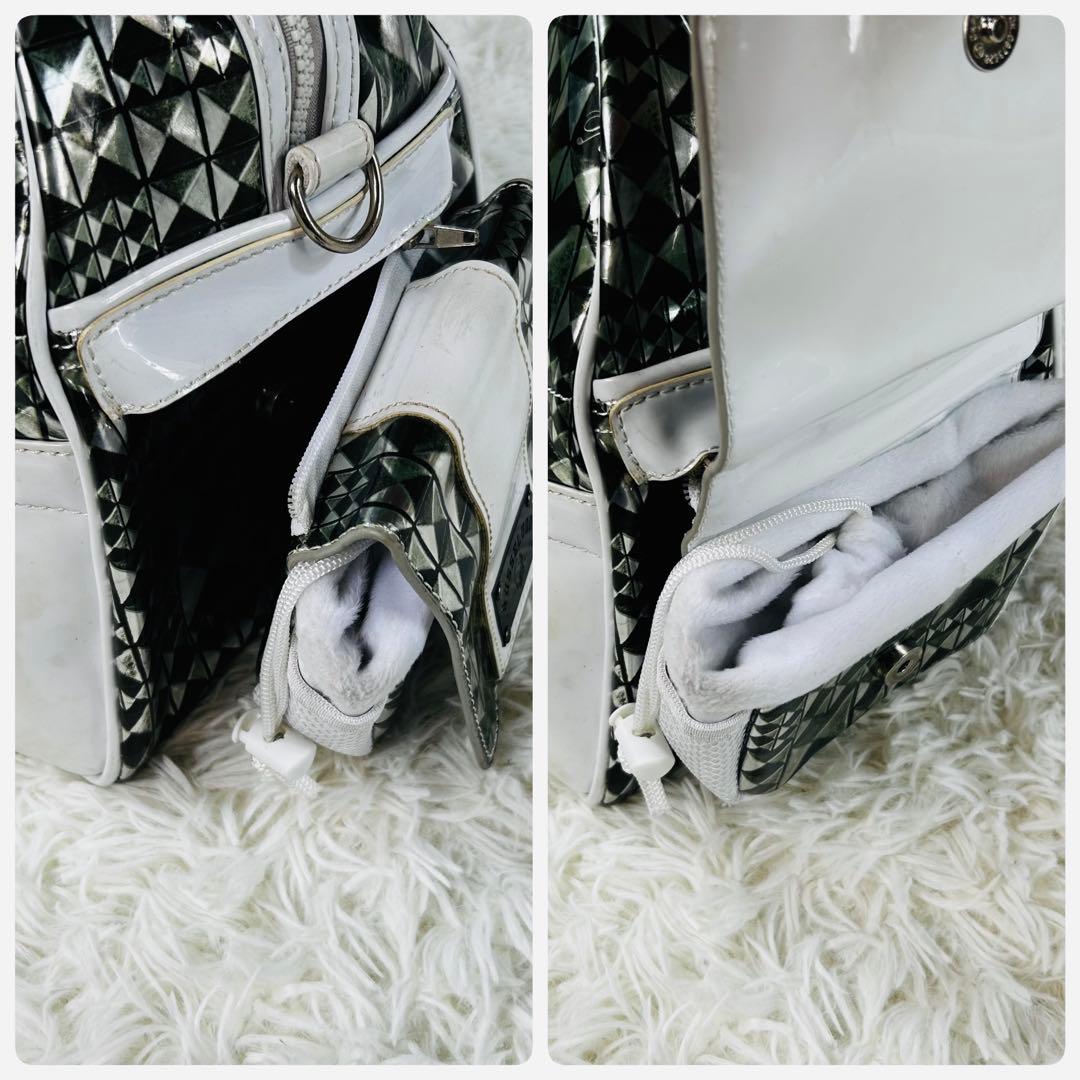 早いもの勝ち★ラッセルノ ボストン 防水 ゴルフバッグ ポケット 希少品 ラメ