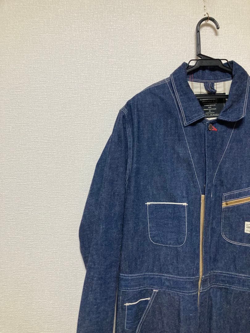 アナクロノーム　anachronorm つなぎオールインワンデニム　バル