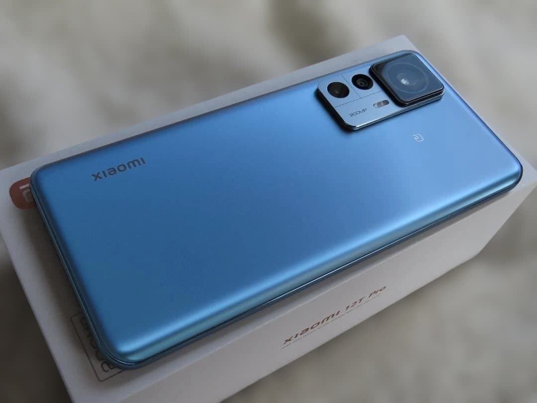 s*a様 【美品】Xiaomi 12T Pro ブルー【8GB/256GB】ソフ