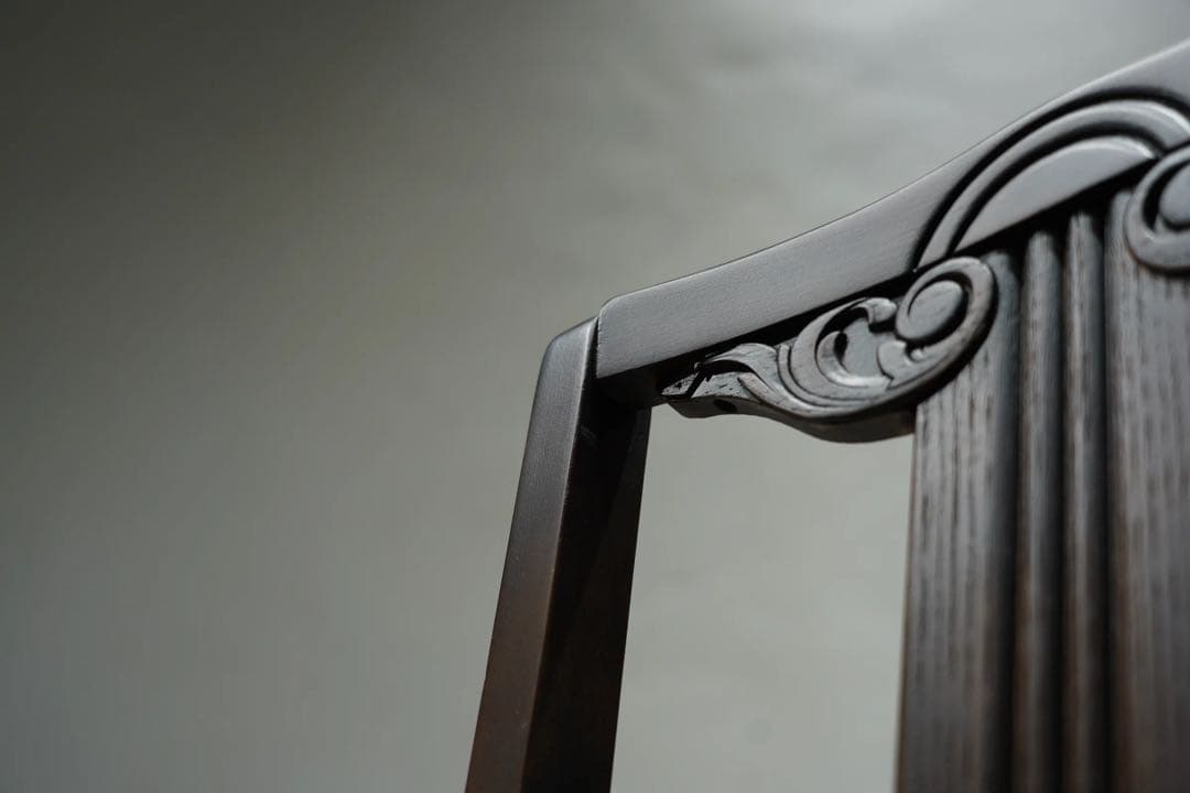 英国アンティーク　ウィリアムモリス　オーク材　1930年　チェア　椅子