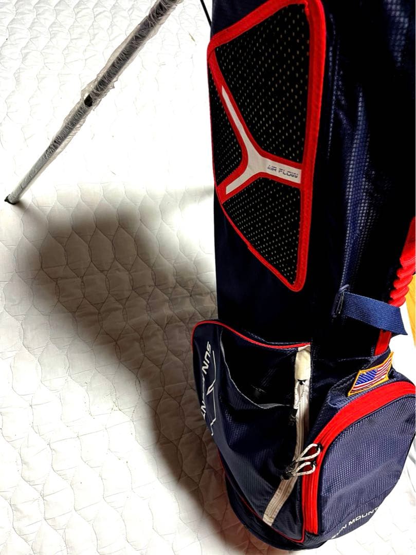 SUN Mountain キャディーバッグ　スタンド付き美品